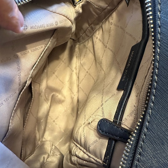 Michael Kors Studded Heart Design Backpack - Picture 4 of 5